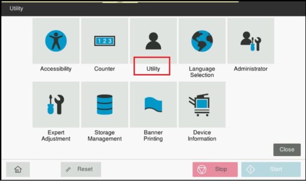 How to Print Configuration Page on Machine - Konica Minolta+ Assist