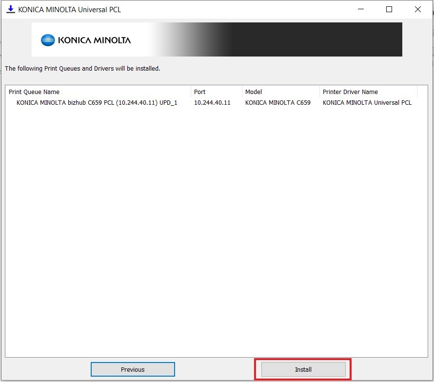 How to Install Universal Printer Driver on Windows OS - Konica Minolta+ ...