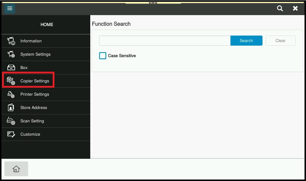 How to set the Default Settings for Copy Option - Konica Minolta+ Assist