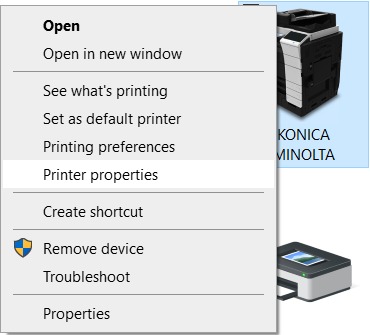 How to set Default Printing as Black and White - Konica Minolta+ Assist