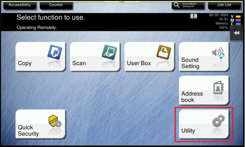How to Initialize Network Settings on machine - Konica Minolta+ Assist - Router Auto Initializing Settings Tool