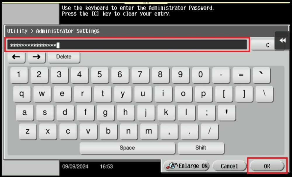 How to Initialize Network Settings on machine - Konica Minolta+ Assist