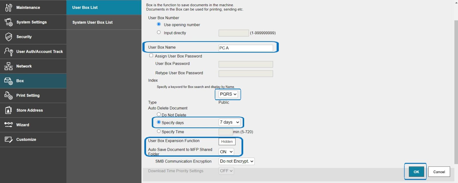 How to Setup Scan to User Box - Konica Minolta+ Assist